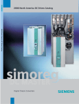Siemens 6RA70 Specifications