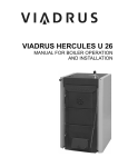 Viadrus Hercules P 1 Technical data