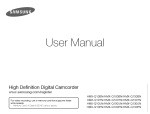 Samsung HMX-Q10BN User manual