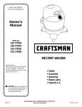 Craftsman 338.179350 Owner`s manual