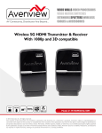 Avenview W-HDM3D5G-20M-KIT Specifications