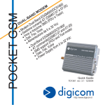 Digicom Pocket AL I/O User`s manual