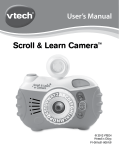 VTech Scroll & Learn Camera User`s manual