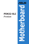 Asus P5N32-E SLI User manual