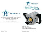 AMPHIBICO Video Camera Housing Instruction manual