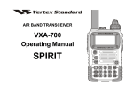 Vertex Standard VXA-220 Specifications