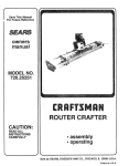 Craftsman 720.25251 Operating instructions