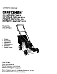 Craftsman 917.377524 Owner`s manual
