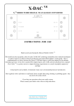 Musical Fidelity TRIPLE-X170 Specifications