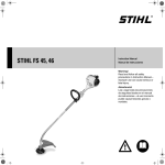 Weed Eater WE EL-11 Instruction manual