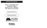 MABIS Deluxe SmartRead Plus 04-278-001 Instruction manual