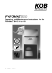 Viessmann KOB PYROMAT ECO SERIES Specifications