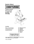 Craftsman 137.214090 Operator`s manual