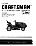 Craftsman 917.255441 Owner`s manual