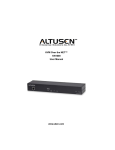 Altusen KN1000 User manual