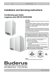 Buderus GB142 Operating instructions
