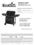 Char-Broil 415.16112010 Product guide
