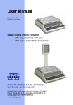 RADWAG WTC 30 User manual