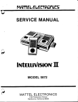 Mattel IntelliVision II 5872 Specifications