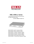 MiLAN MIL-S501MT User`s manual