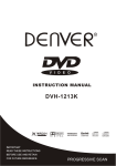 Denver DVH-1213K Instruction manual