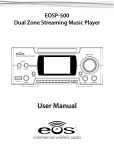 EOS EOSP-500 User manual
