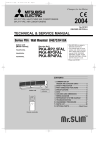 Mitsubishi Electric PKA-P2.5FAL Service manual