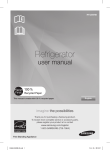 Samsung RF4289HB User manual