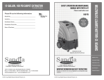 Sandia Plastics Sniper 2-100-H Owner`s manual