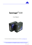 Richard Paul Russell SpaceLogger.S10 User manual