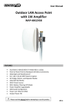 Sentry US WAP-ABG2458 User manual