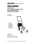 Craftsman 917.386410 Owner`s manual