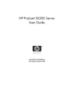 HP ProLiant DL585 G2 User guide