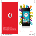 Vodafone Smart Mini User manual