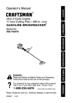 Craftsman 358.742470 Operator`s manual