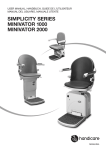 Minivator 2000 series- User manual