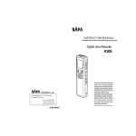 Safa Media SMCD-100R Instruction manual