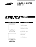 Samsung PN15VT / VO Service manual