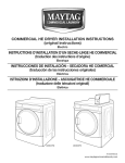 Maytag MDE25PN Specifications