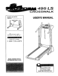 ProForm 831.291710 User`s manual