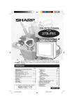 Sharp 27R-FS1 Operating instructions