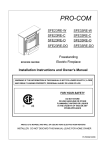 Procom PRO-COM SFE33RE-C Owner`s manual