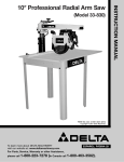 Delta 33-830 Instruction manual