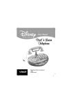 VTech Disney Princess Dial  n Learn Telephone User`s manual