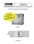 York CSA DH 036 Specifications