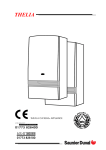 Saunier Duval THELIA 23 Operating instructions