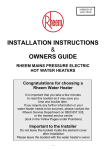 new owners & installation guide