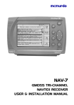 mcmurdo NAV-7 Installation manual