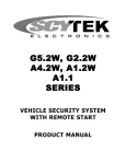 Scytek electronic A1.1 SERIES Product manual