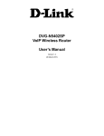 D-Link DVG-N5402SP User`s manual